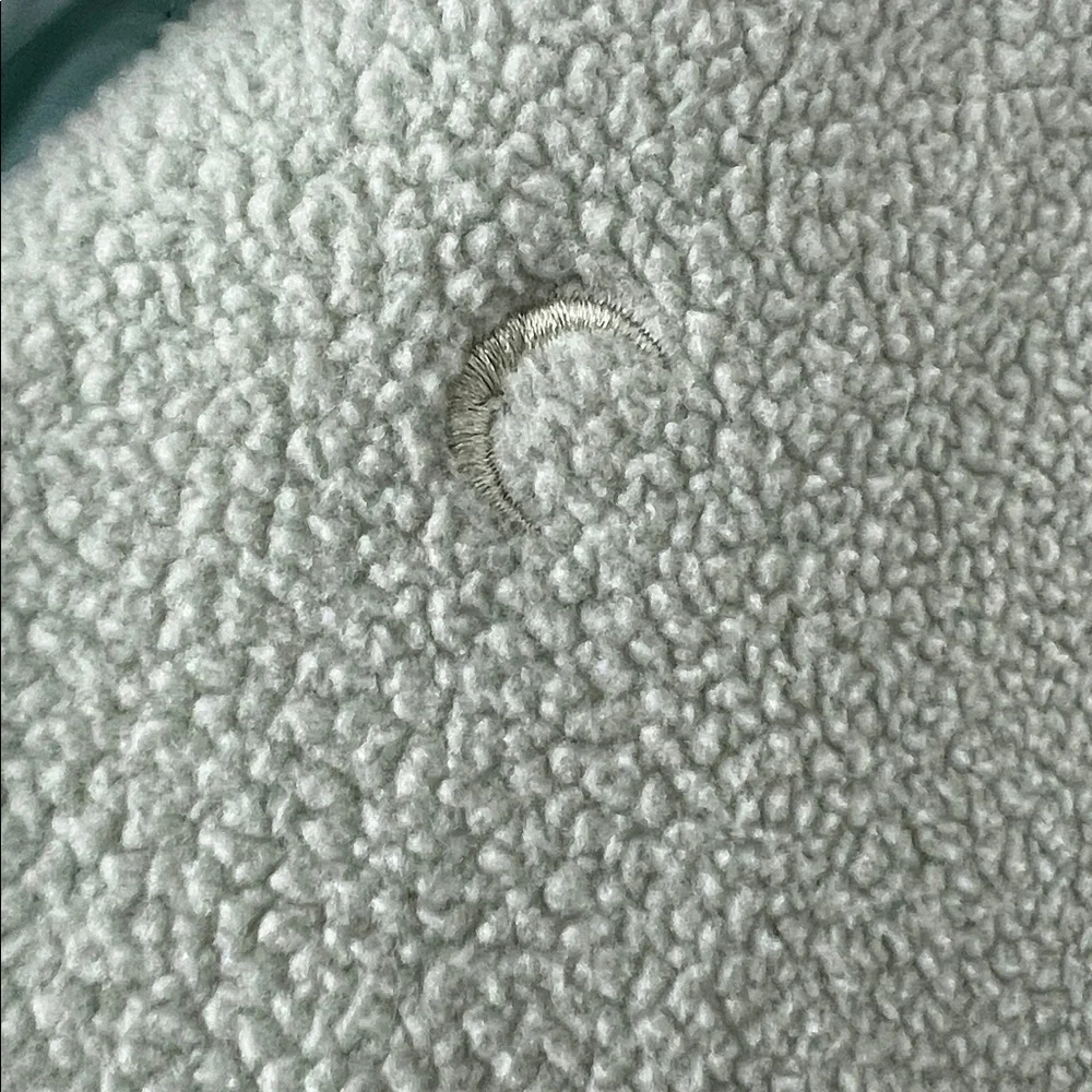 ZYIA Active Women's Heidi Fleece Jacket in Light Green Teal - Picture 5 of 9